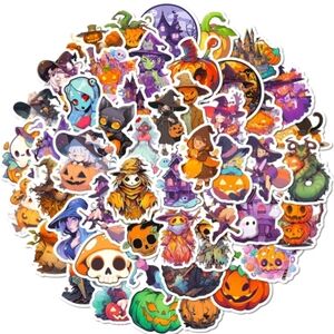 2/$10  25 Piece Kawaii Anime Girl Halloween Sticker Set